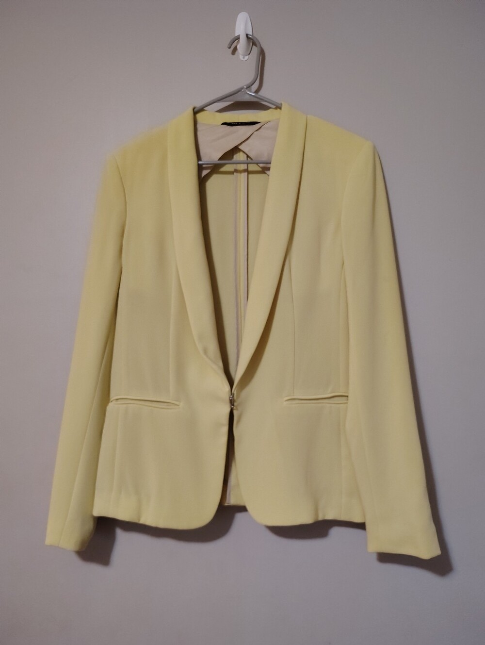 rag & bone Yellow Shawl Collar Blazer